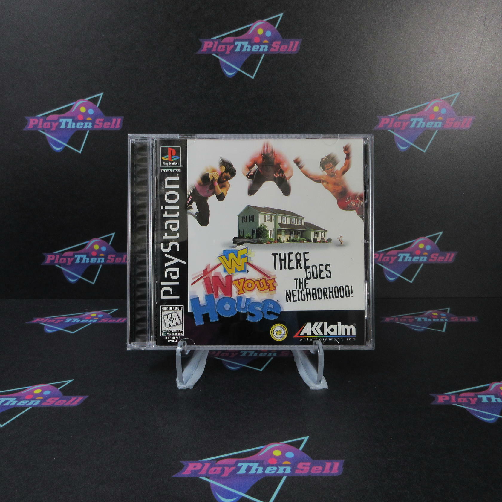 WWF In Your House PS1 PlayStation 1 - Like New