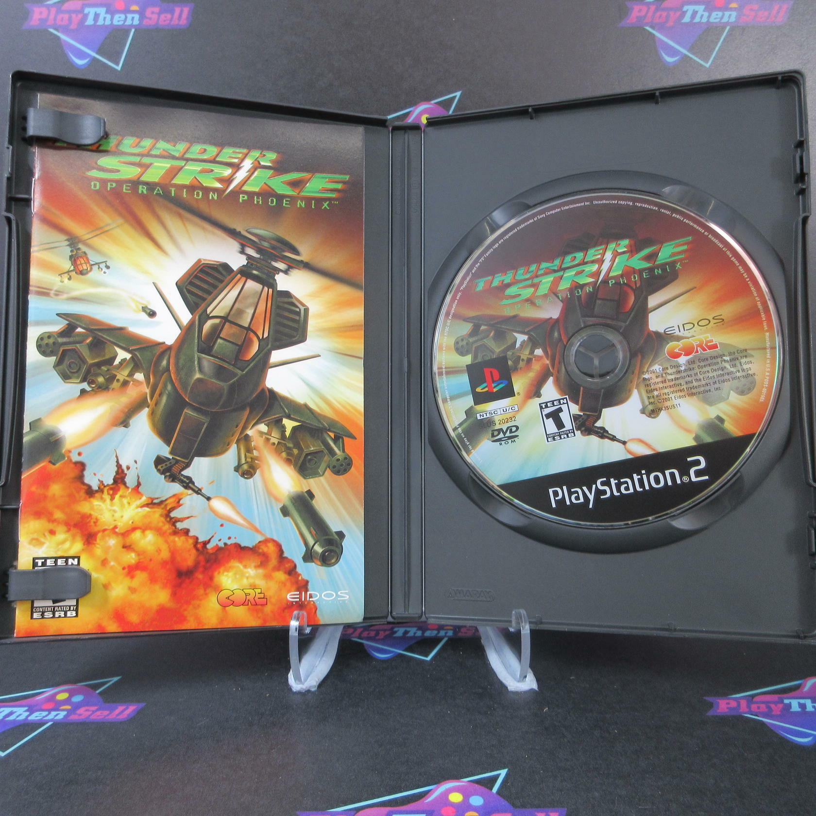 Thunderstrike Operation Phoenix PS2 PlayStation 2 + Reg Card - Like New