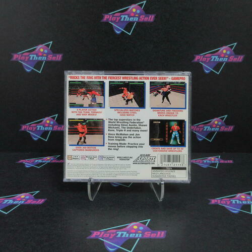 WWF Warzone PS1 PlayStation 1 - Like New