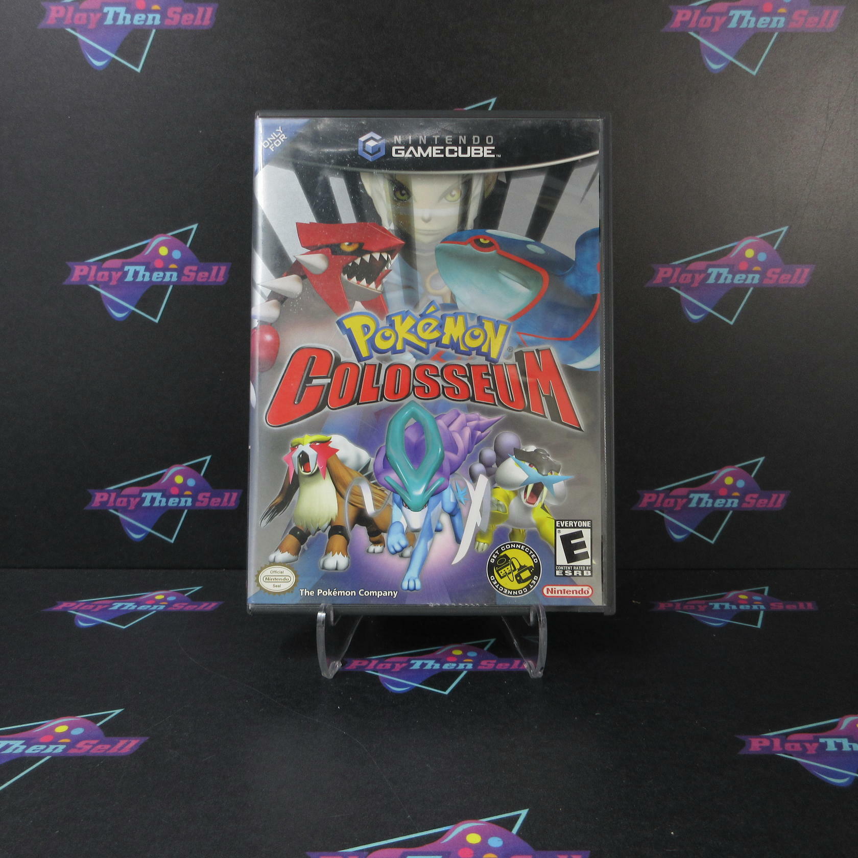 Pokemon Colosseum Nintendo Gamecube AD Complete CIB - Very Good
