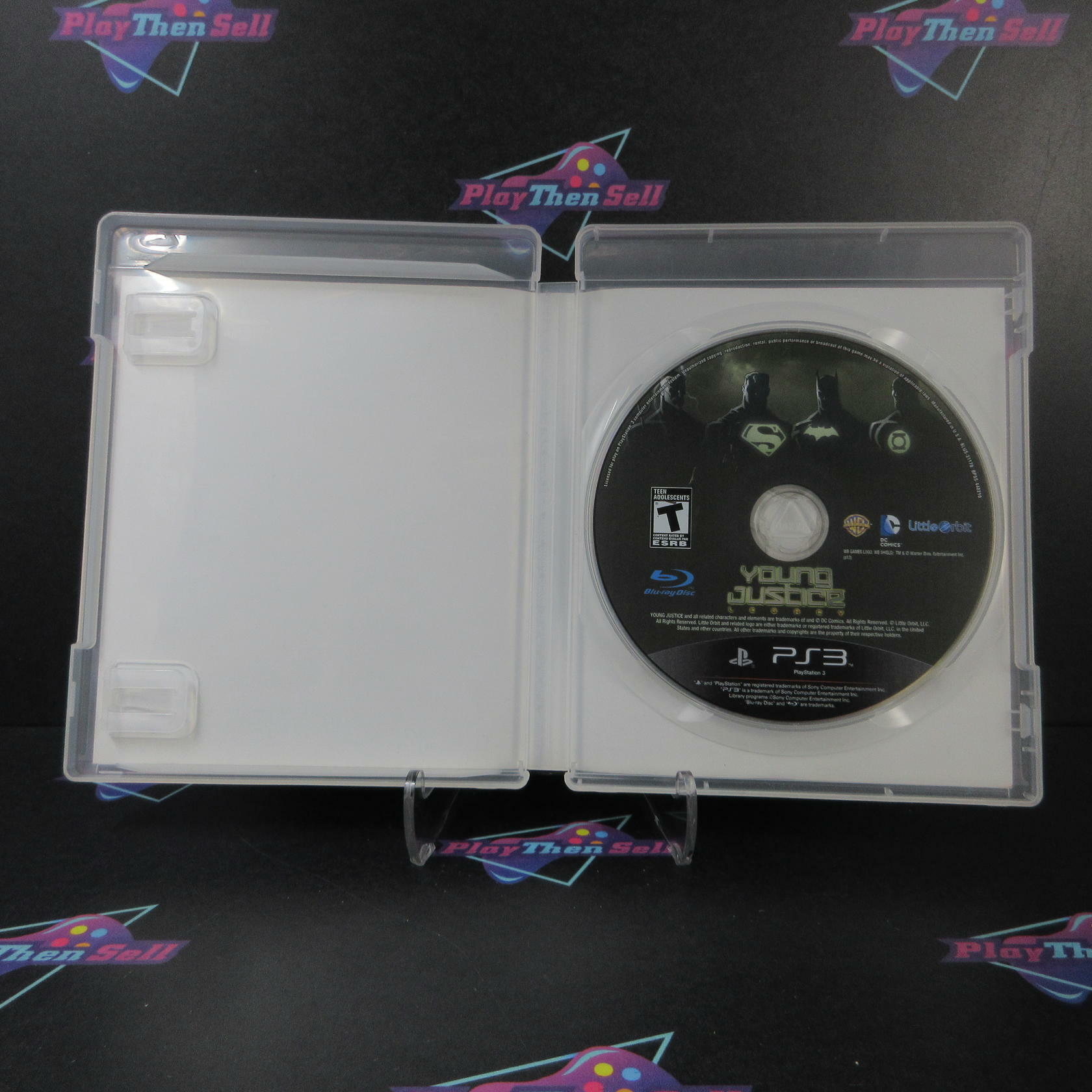 Young Justice Legacy PS3 PlayStation 3 AD/NM - Very Good