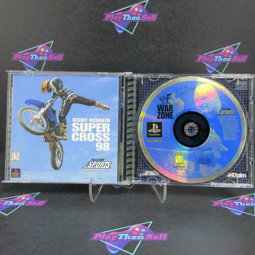 WWF Warzone PS1 PlayStation 1 - Like New
