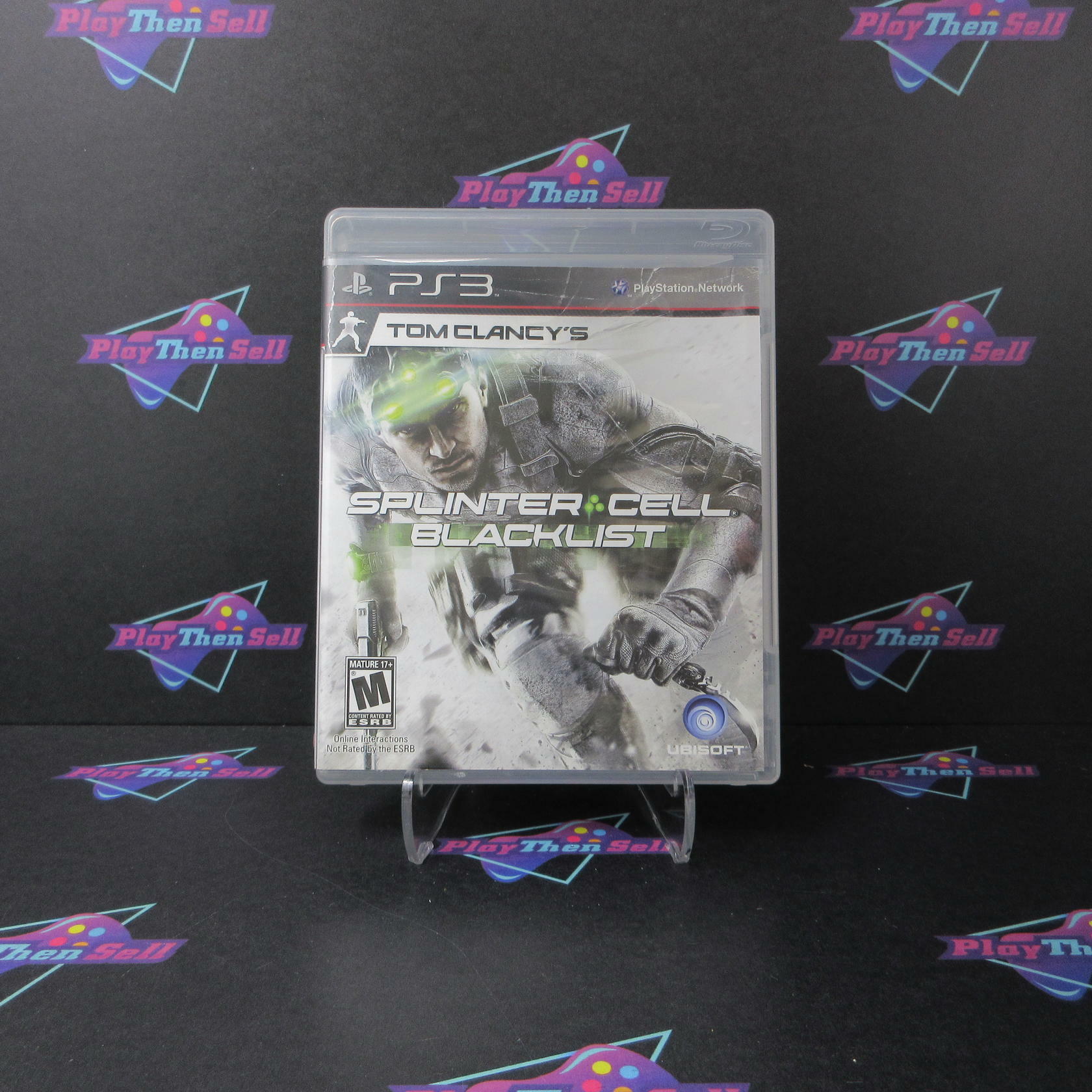 Tom Clancy's Splinter Cell Blacklist PS3 Playstation 3 AD Complete CIB - Very Good
