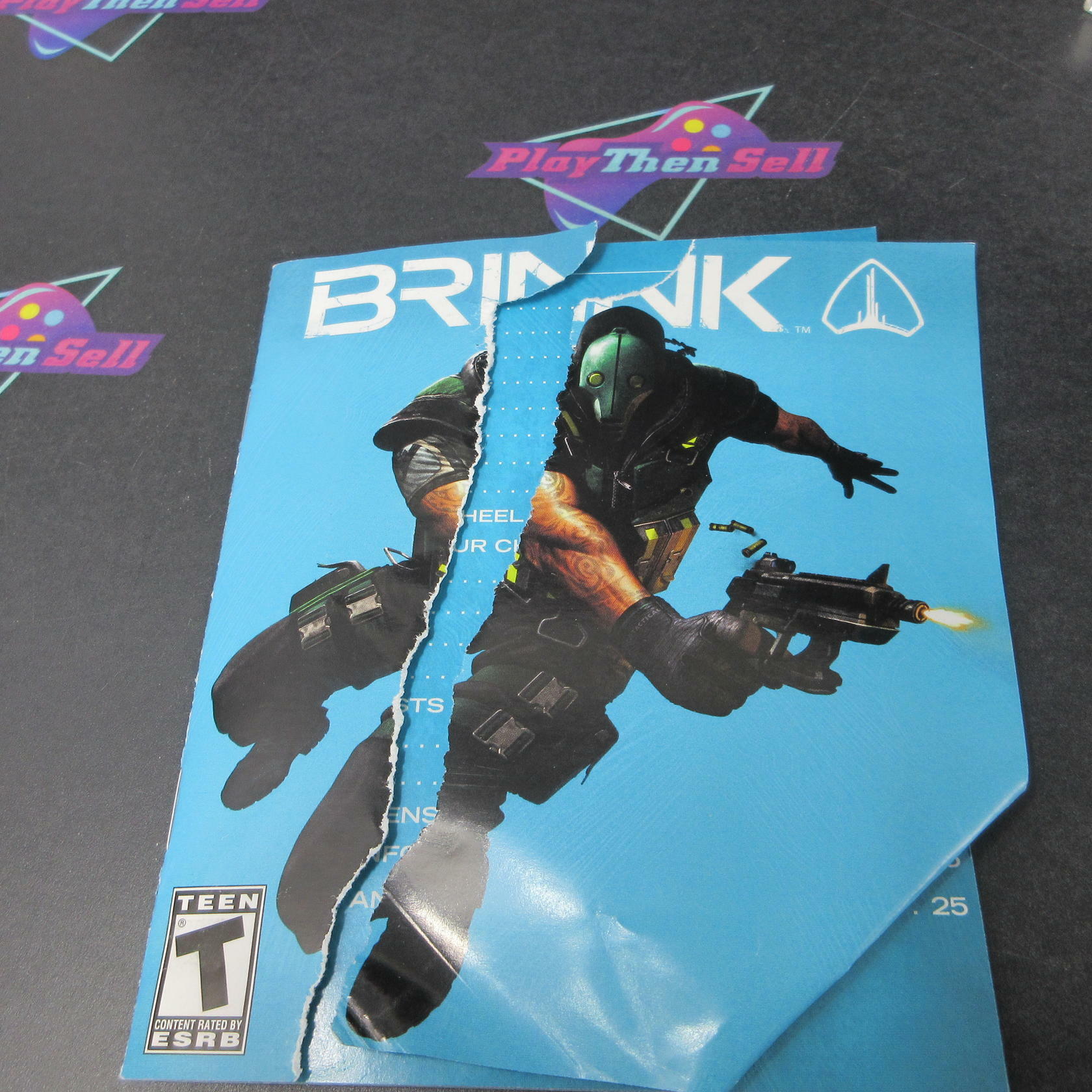 Brink PS3 PlayStation 3 MD/DD Complete CIB - Very Good