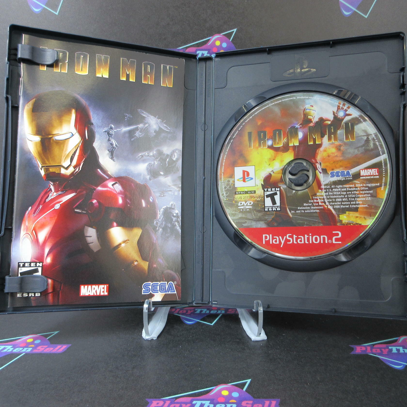 Iron Man PS2 PlayStation 2 GH - Like New