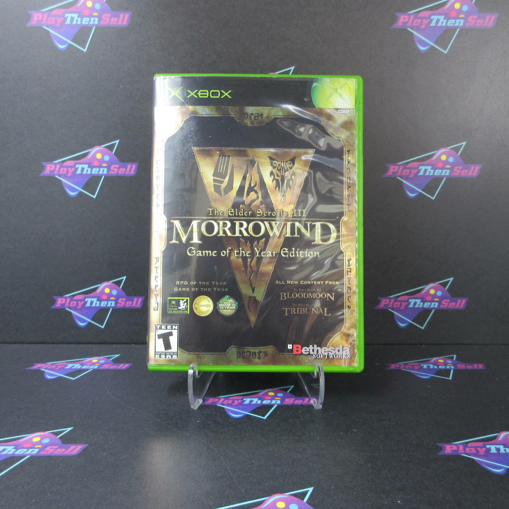 The Elder Scrolls III Morrowind GOTY Edition Xbox + Map/Reg Card - Like New