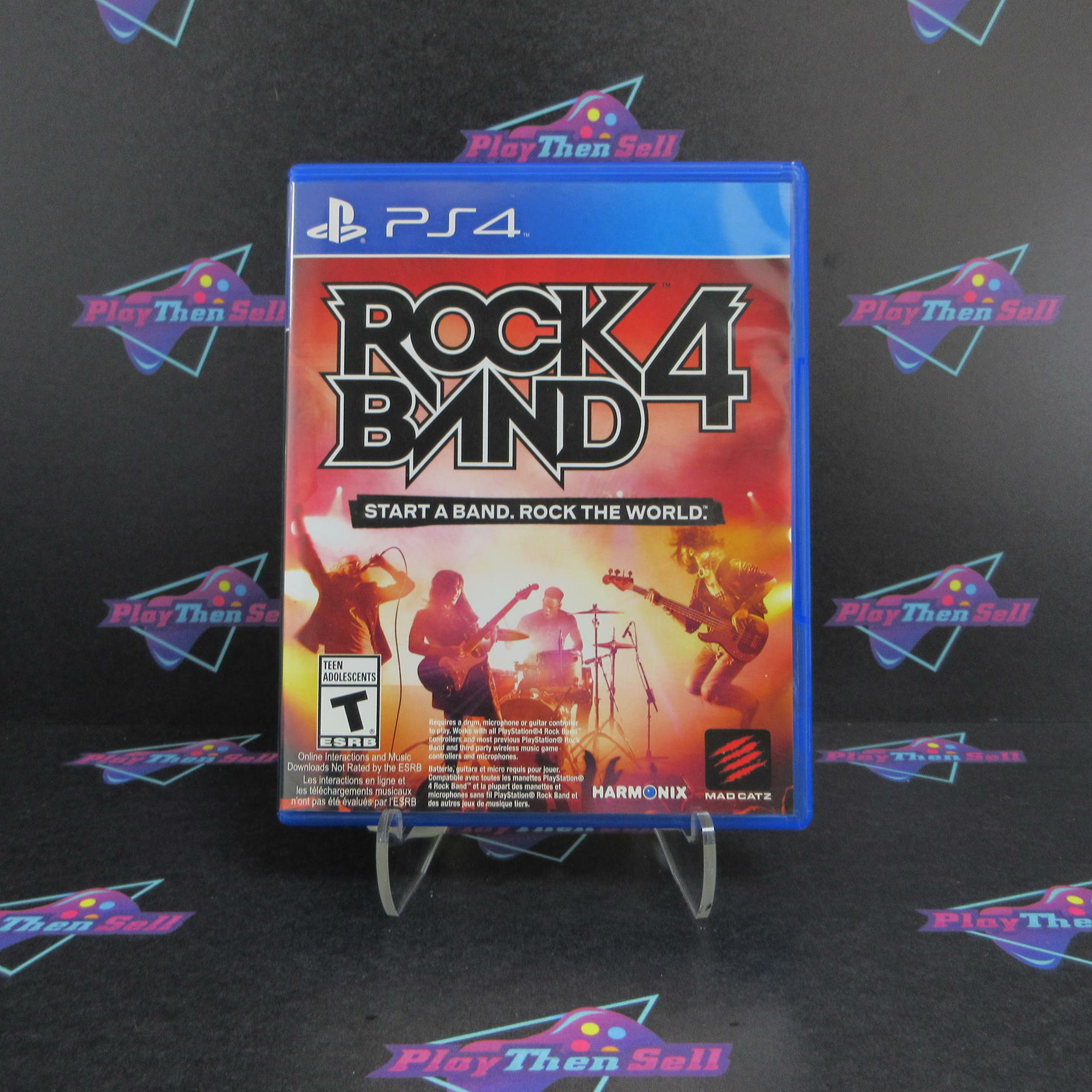 Rock Band 4 PS4 PlayStation 4 - Like New