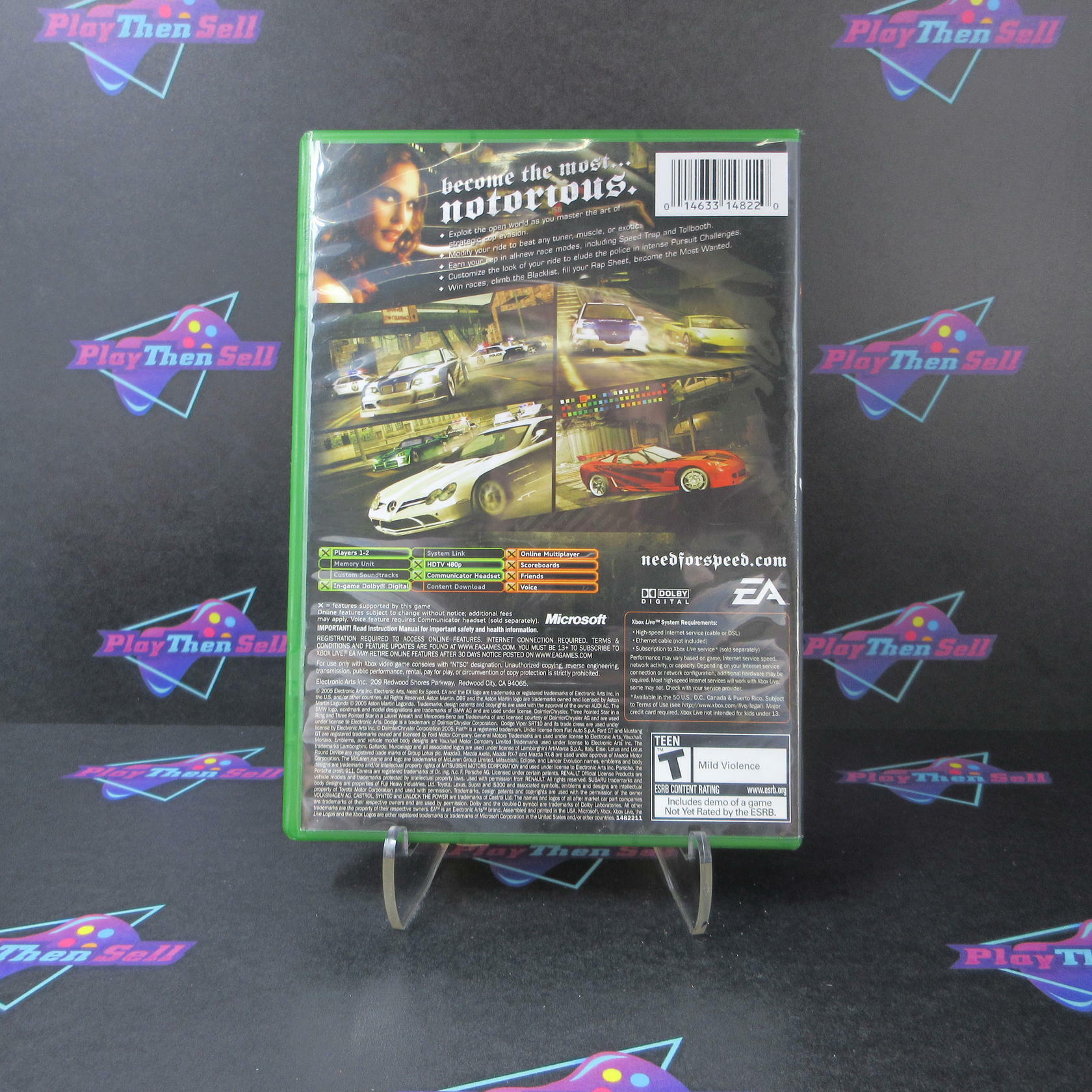 Need for Speed Most Wanted Xbox - Like New