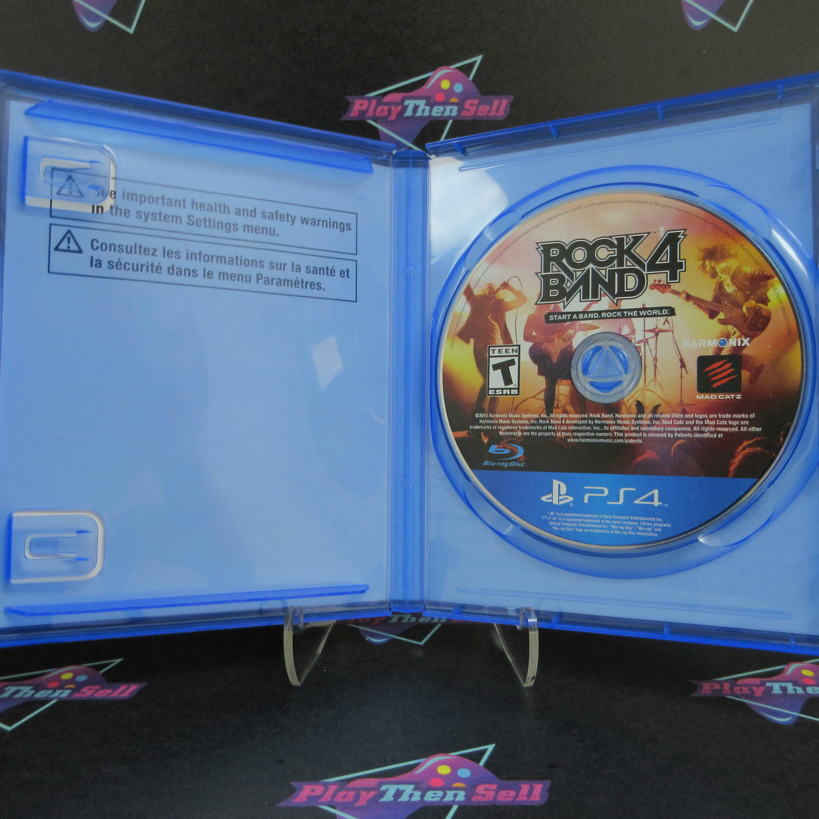 Rock Band 4 PS4 PlayStation 4 - Like New