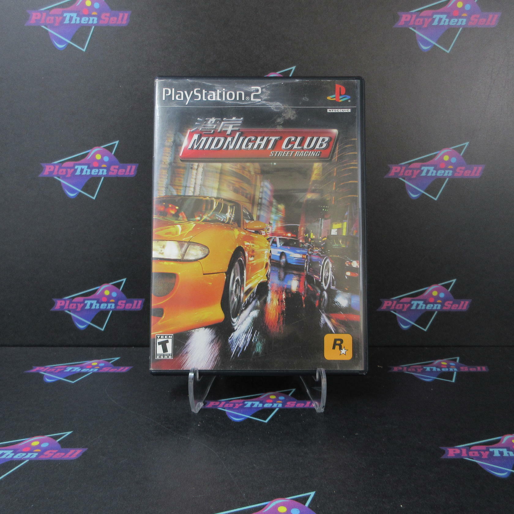 Midnight Club Street Racing PS2 PlayStation 2 AD/DD Complete CIB - Very Good