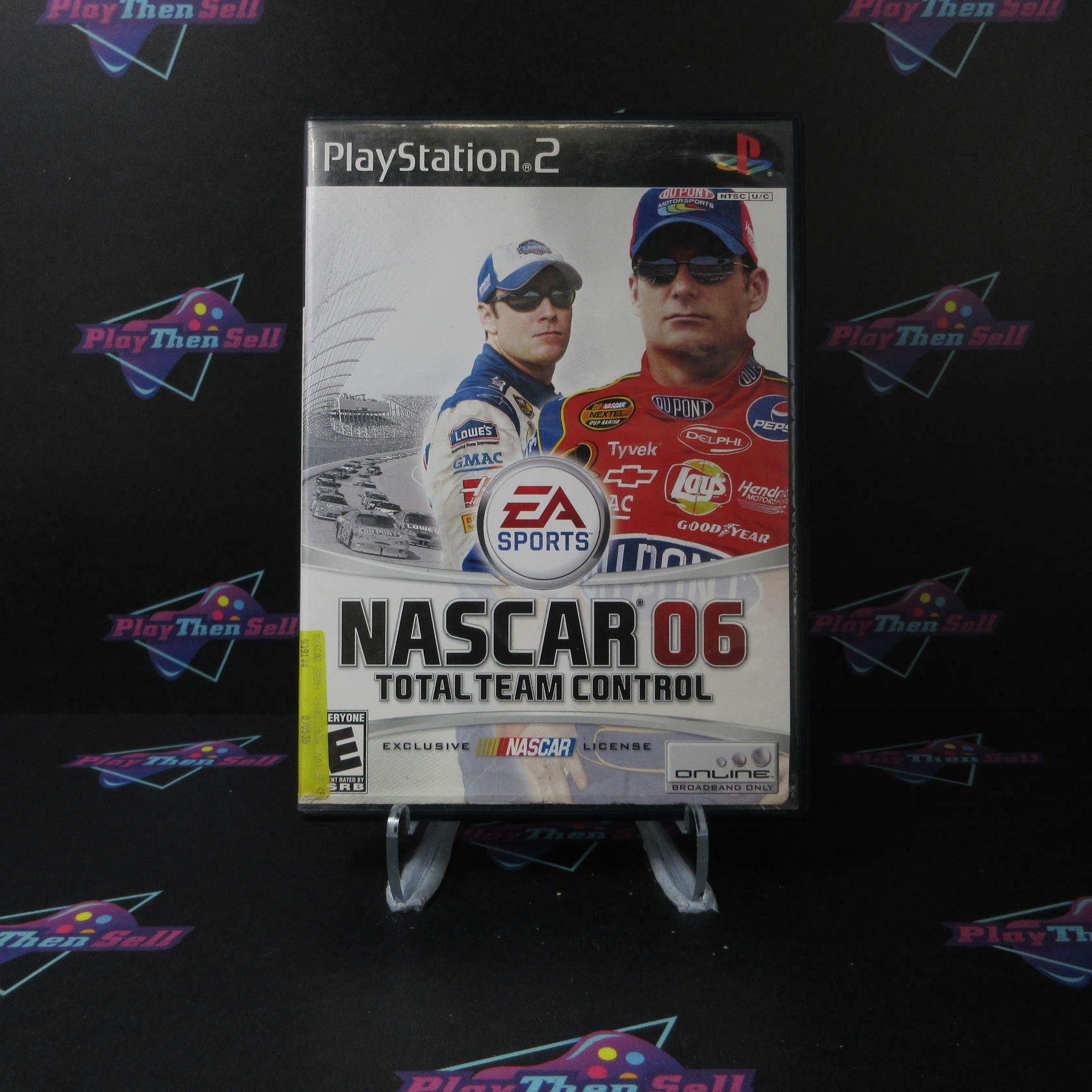 Nascar 06 Team Control PS2 PlayStation 2 AD Complete CIB - Very Good