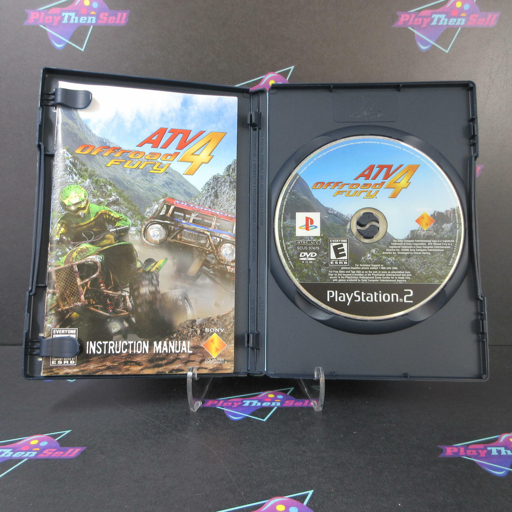ATV Offroad Fury 4 PS2 PlayStation 2 AD Complete CIB - Very Good
