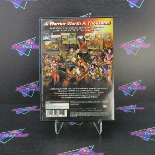 Dynasty Warriors 3 PS2 PlayStation 2 - Like New