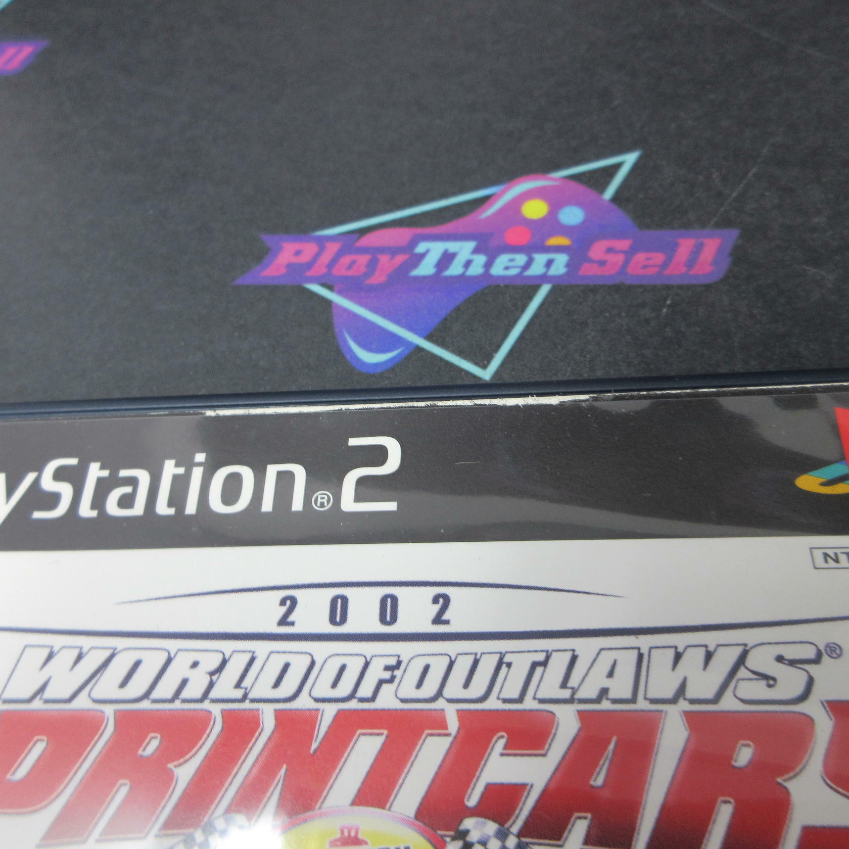 World of Outlaws Sprint Cars 2002 PS2 PlayStation 2 AD Complete CIB - Very Good