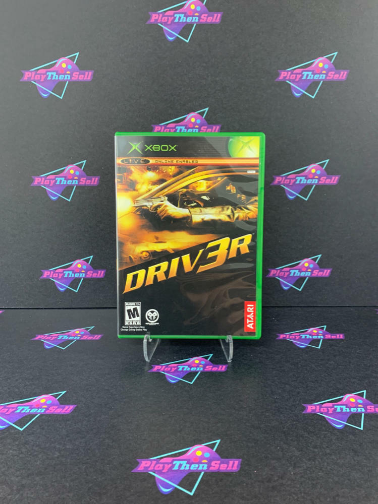 Driv3r / Driver 3 Xbox - Like New