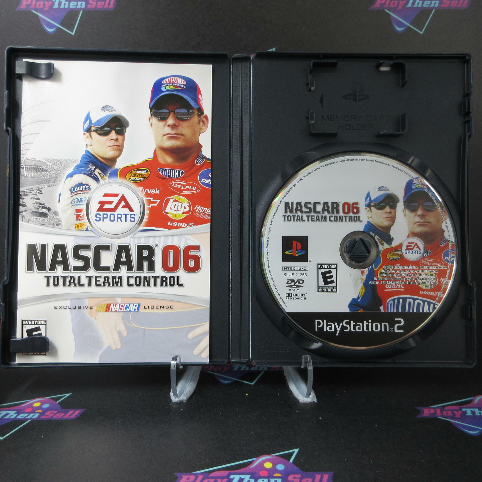 Nascar 06 Team Control PS2 PlayStation 2 AD Complete CIB - Very Good