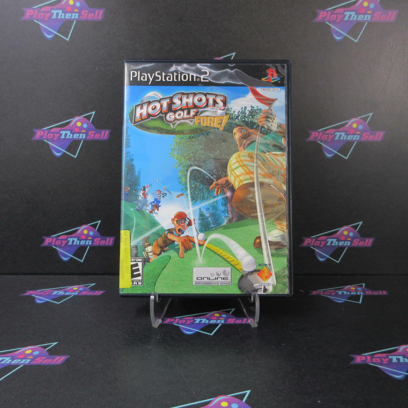 Hot Shots Golf Fore + Reg Card PS2 PlayStation 2 AD/DD Complete CIB - Very Good