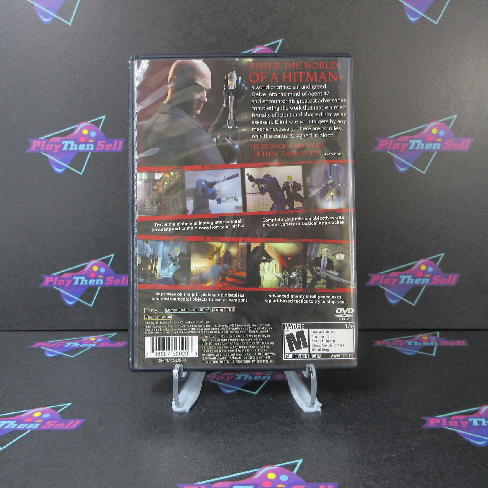 Hitman Contracts PS2 PlayStation 2 - Like New