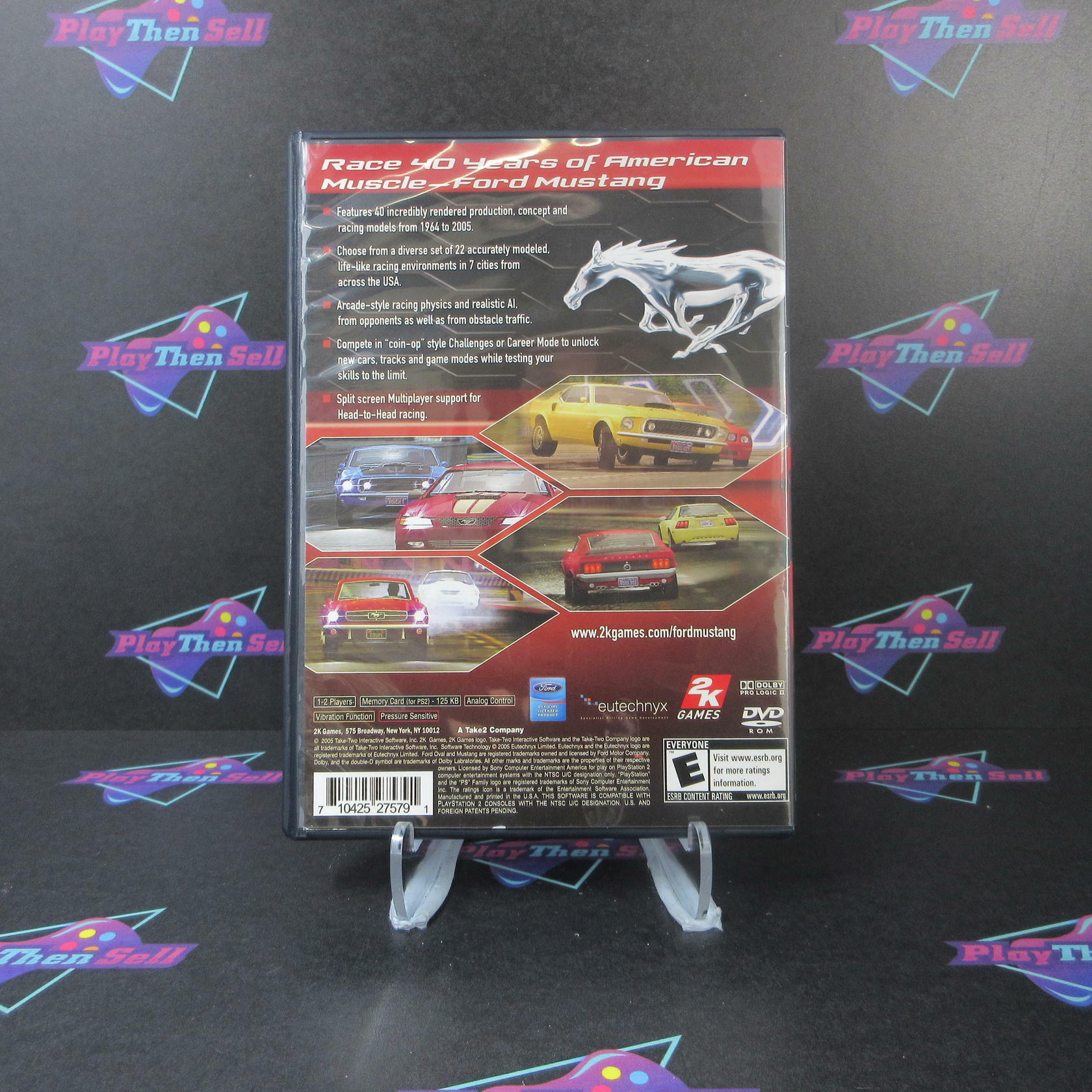 Ford Mustang PS2 PlayStation 2 - Like New