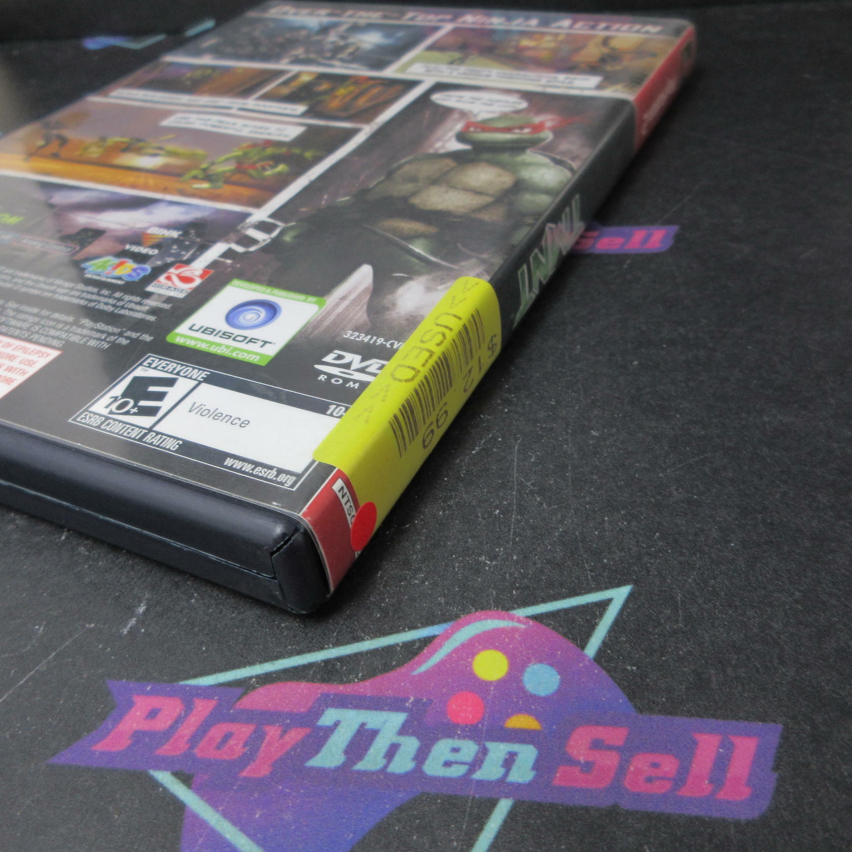 TMNT GH PS2 PlayStation 2 AD/NM - Very Good