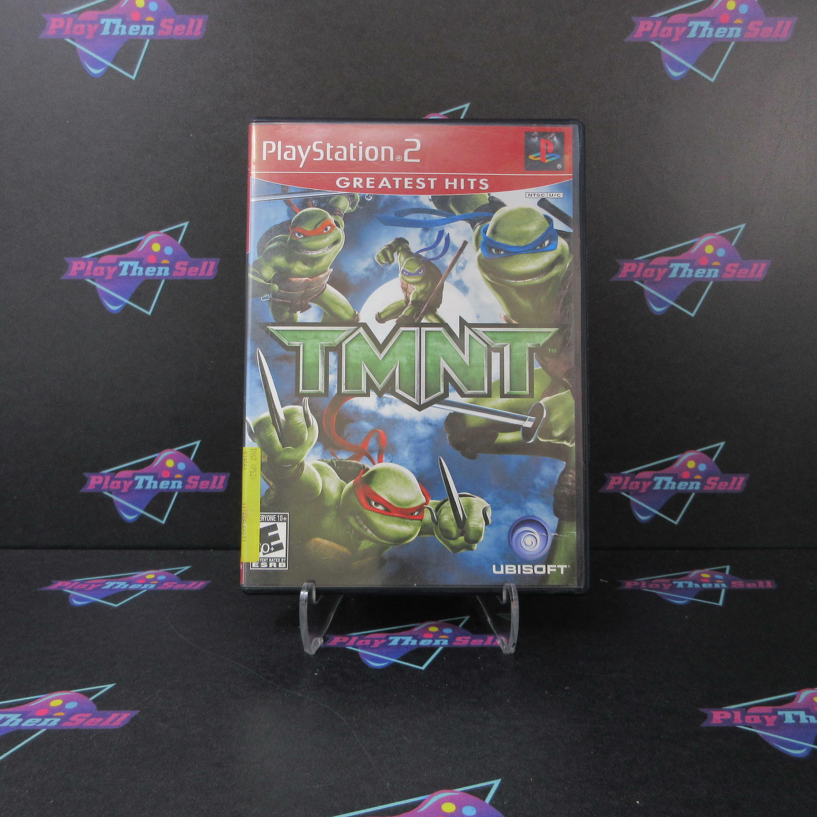 TMNT GH PS2 PlayStation 2 AD/NM - Very Good