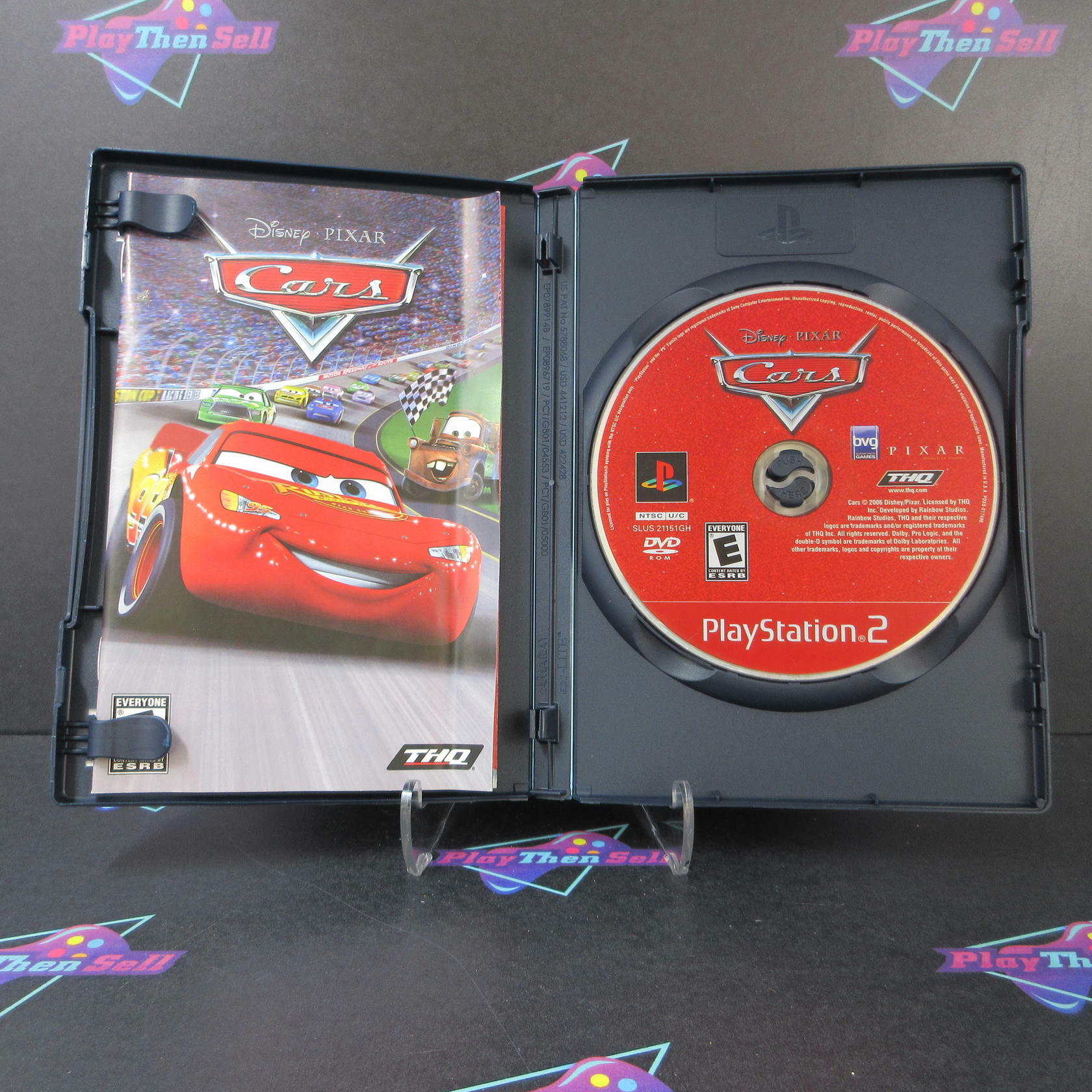Cars GH PS2 PlayStation 2 AD/MD Complete CIB - Very Good