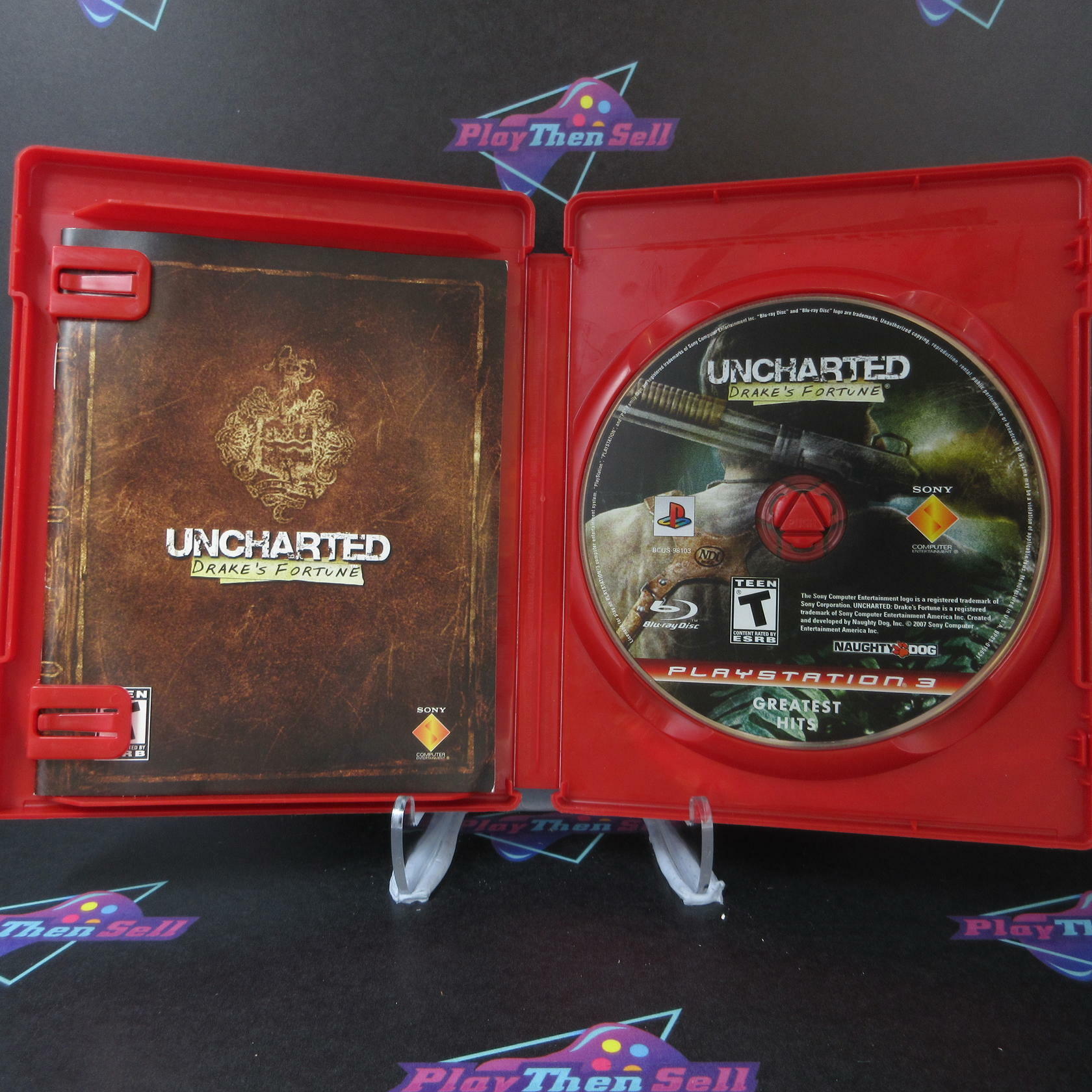Uncharted Drake's Fortune PlayStation 3 PS3 Greatest Hits - Like New