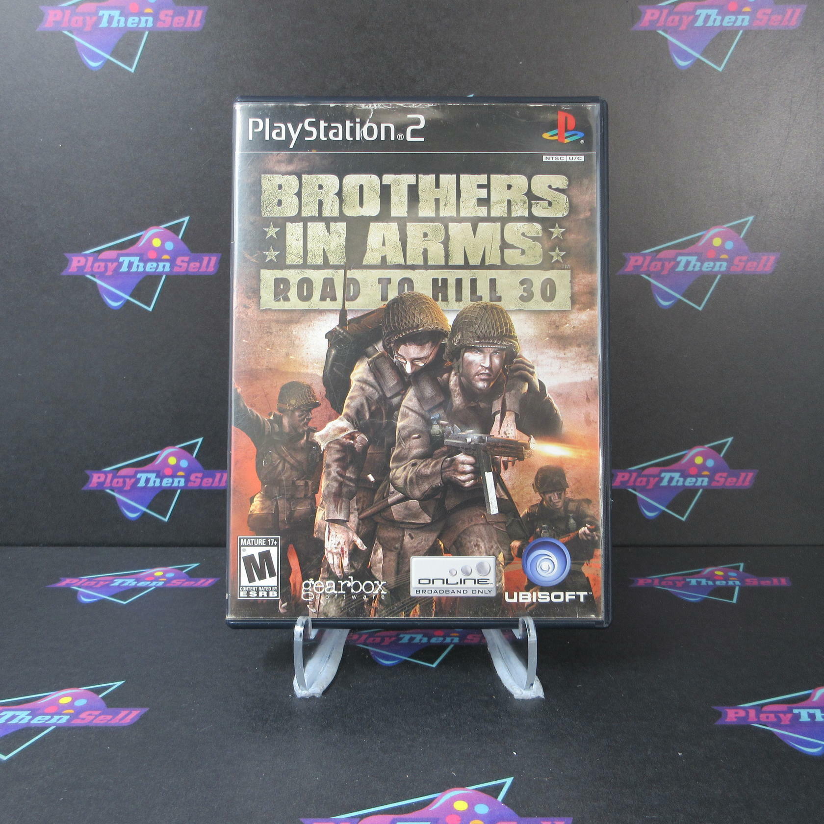 Brothers in Arms: Road to Hill 30 + Reg Card PS2 PlayStation 2 AD Complete - Very Good