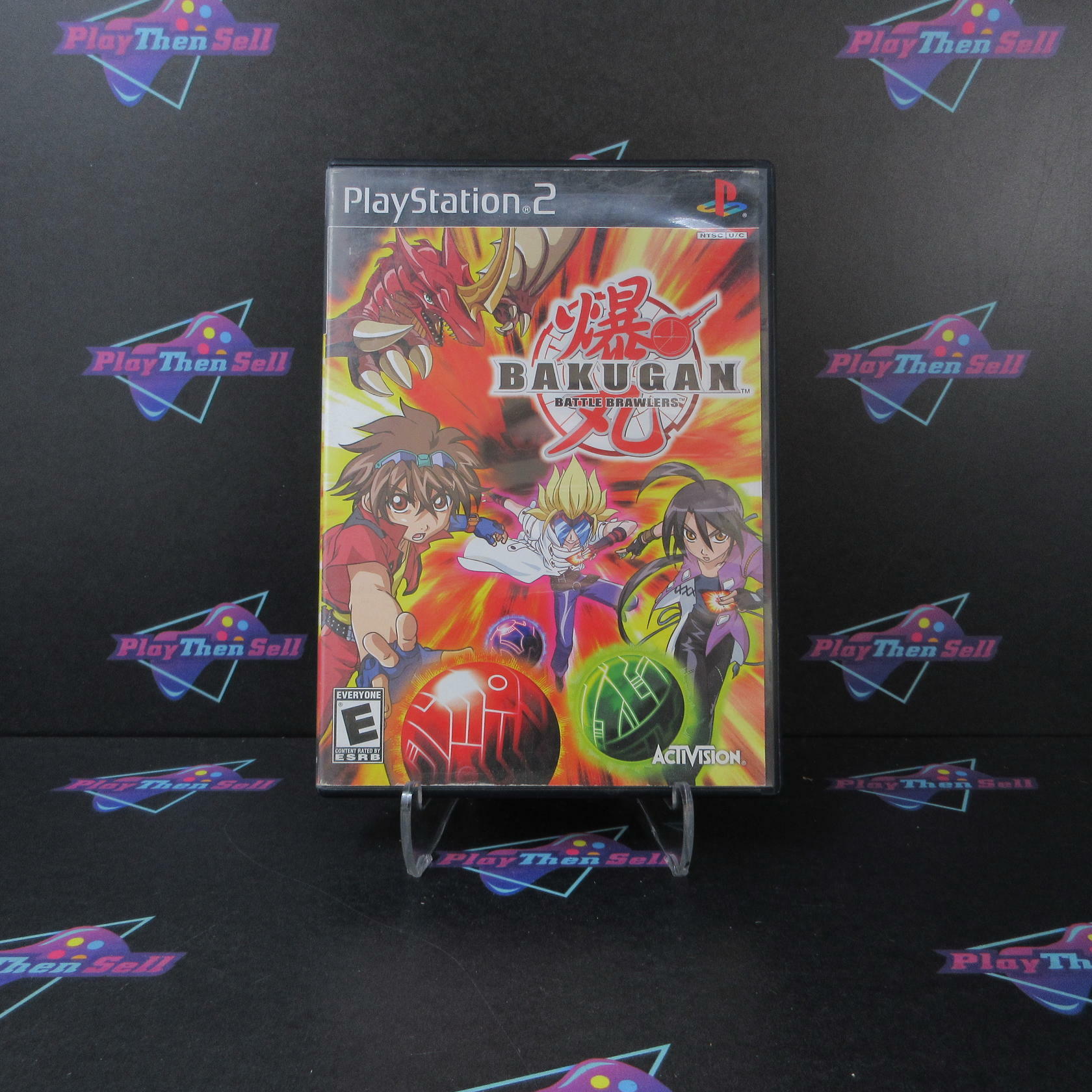 Bakugan PS2 PlayStation 2 AD Complete CIB - Very Good