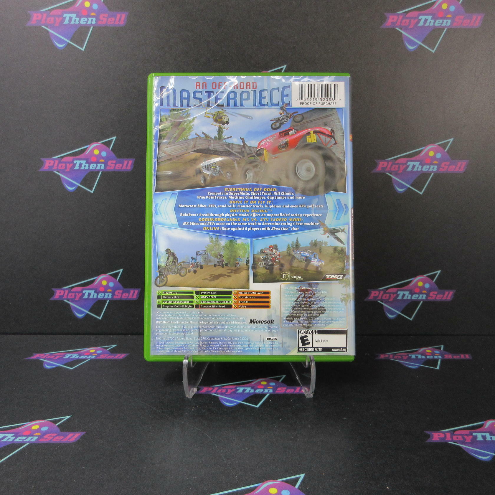 MX vs ATV Unleashed Xbox - Like New