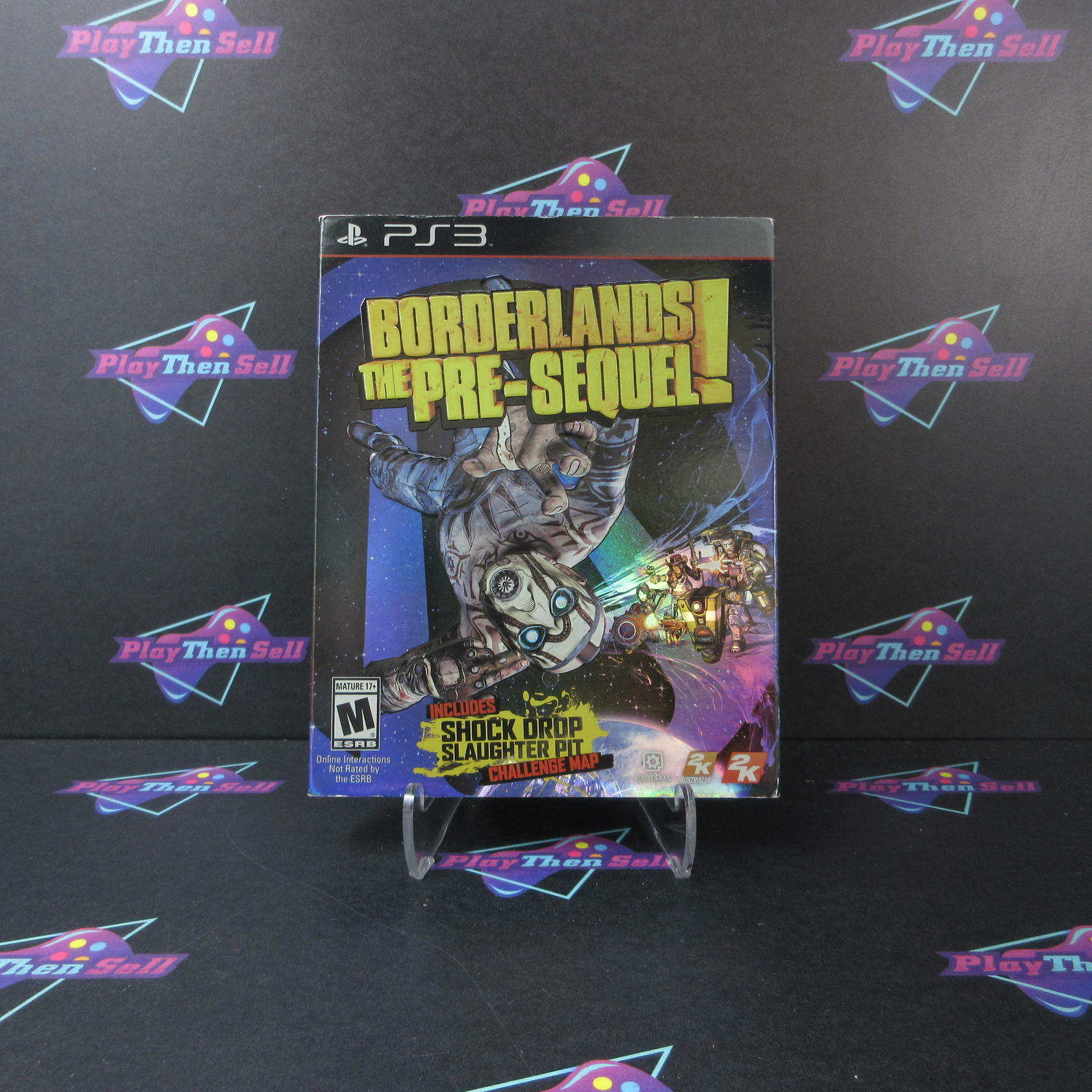 Borderlands The Pre-Sequel PS3 Playstation 3 + Sleeve Complete - Excellent