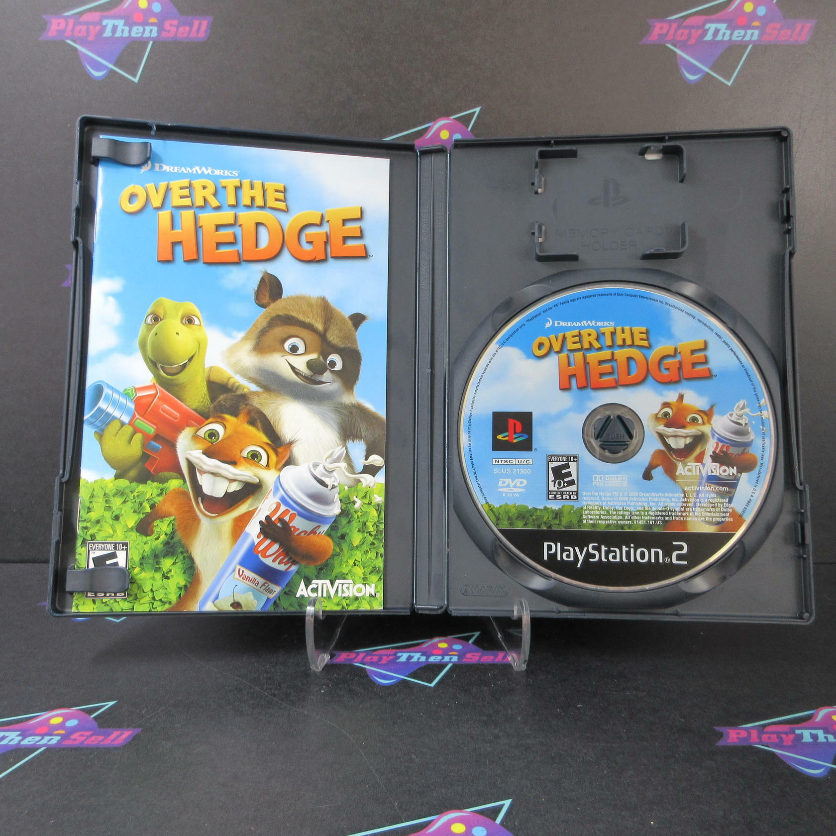 Over the Hedge PS2 PlayStation 2 AD Complete CIB - Very Good