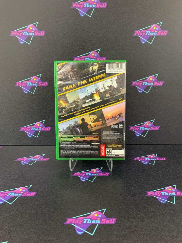 Driv3r / Driver 3 Xbox - Like New