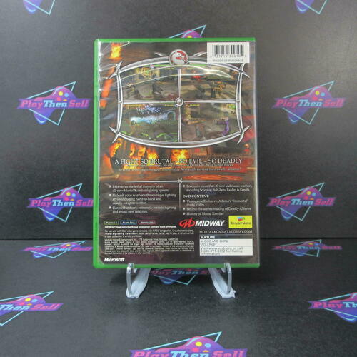 Mortal Kombat Deadly Alliance Xbox - Like New