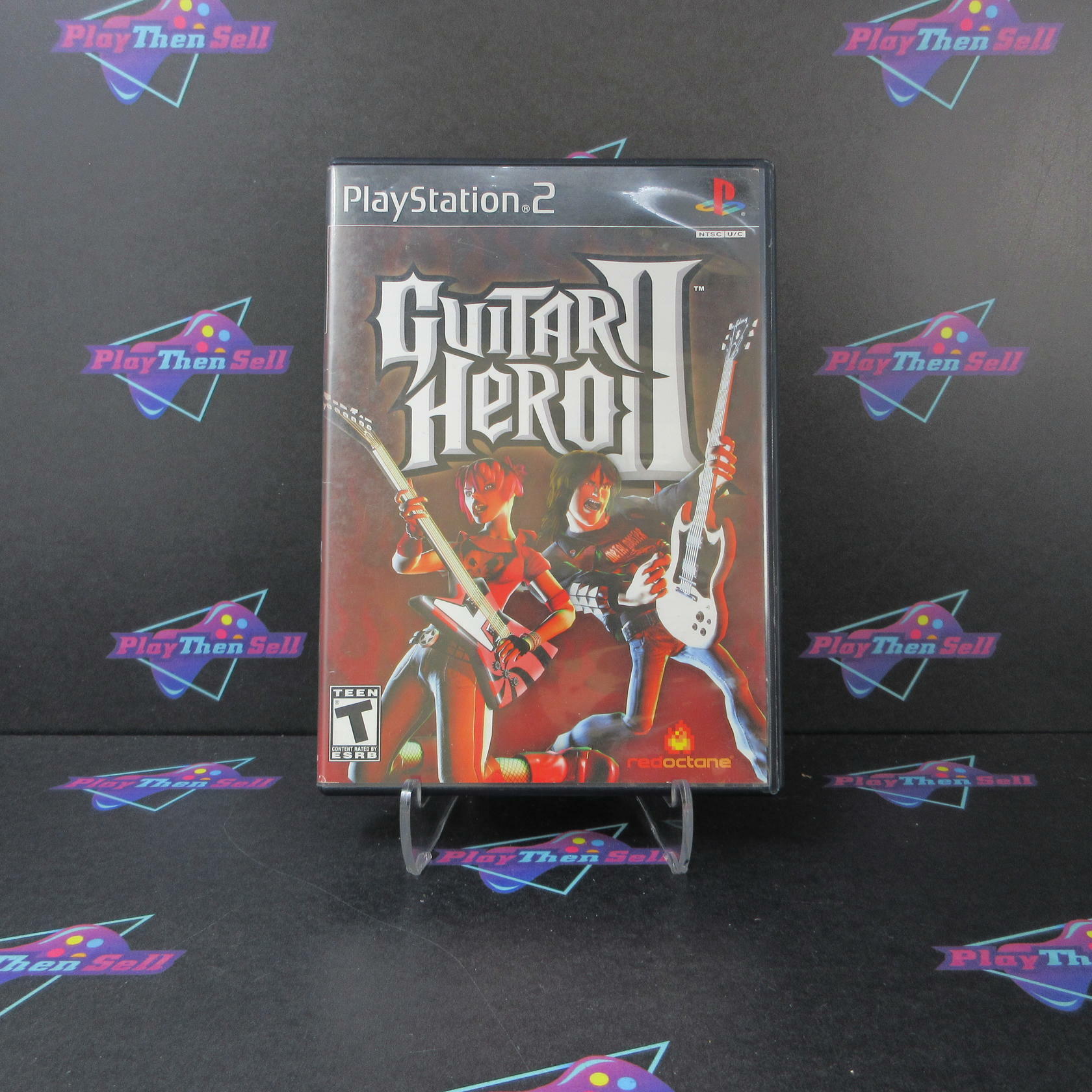 Guitar Hero 2 PS2 PlayStation 2 AD/NM - Very Good