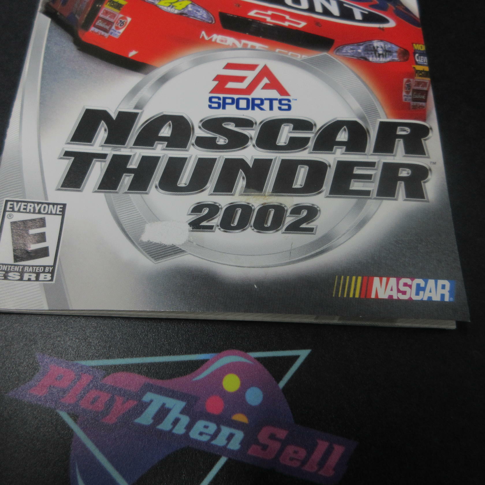 NASCAR Thunder 2002 + Reg Card PS2 PlayStation 2 MD Complete CIB - Very Good
