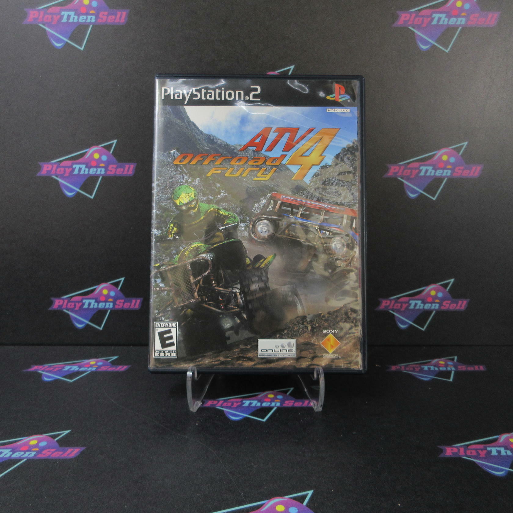 ATV Offroad Fury 4 PS2 PlayStation 2 AD Complete CIB - Very Good