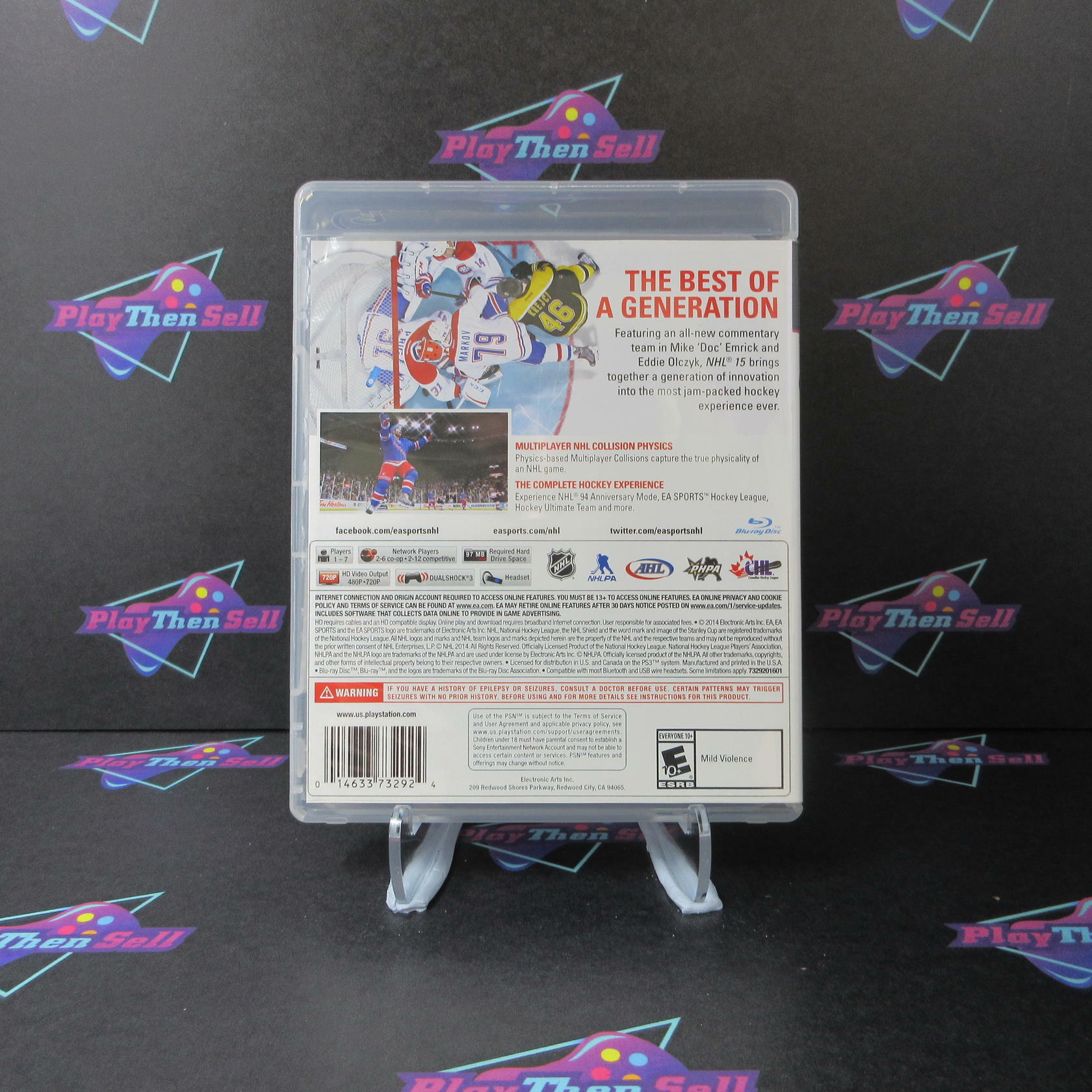 NHL 15 PS3 PlayStation 3 - Like New