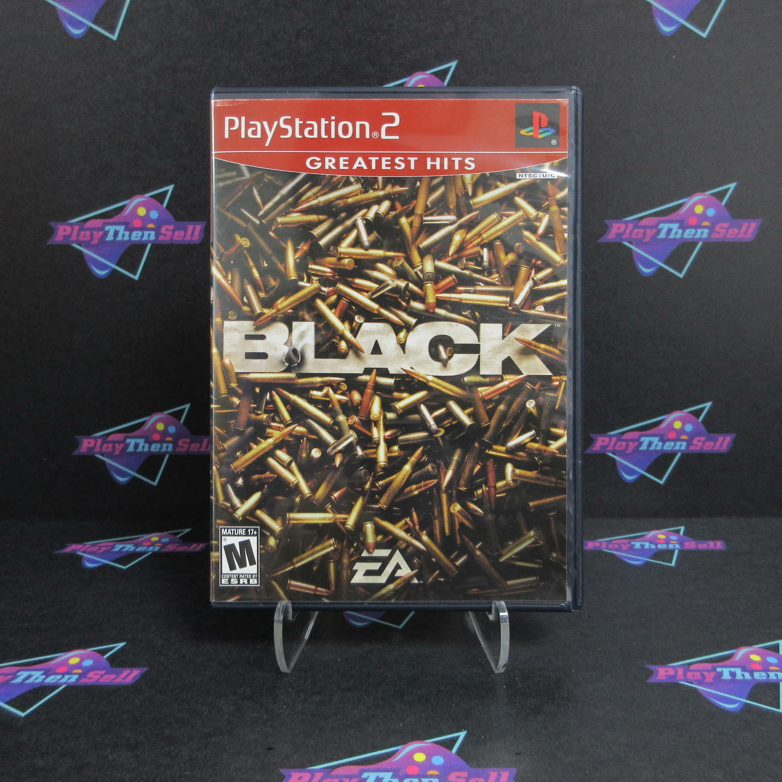 Black PS2 PlayStation 2 Greatest Hits - Like New