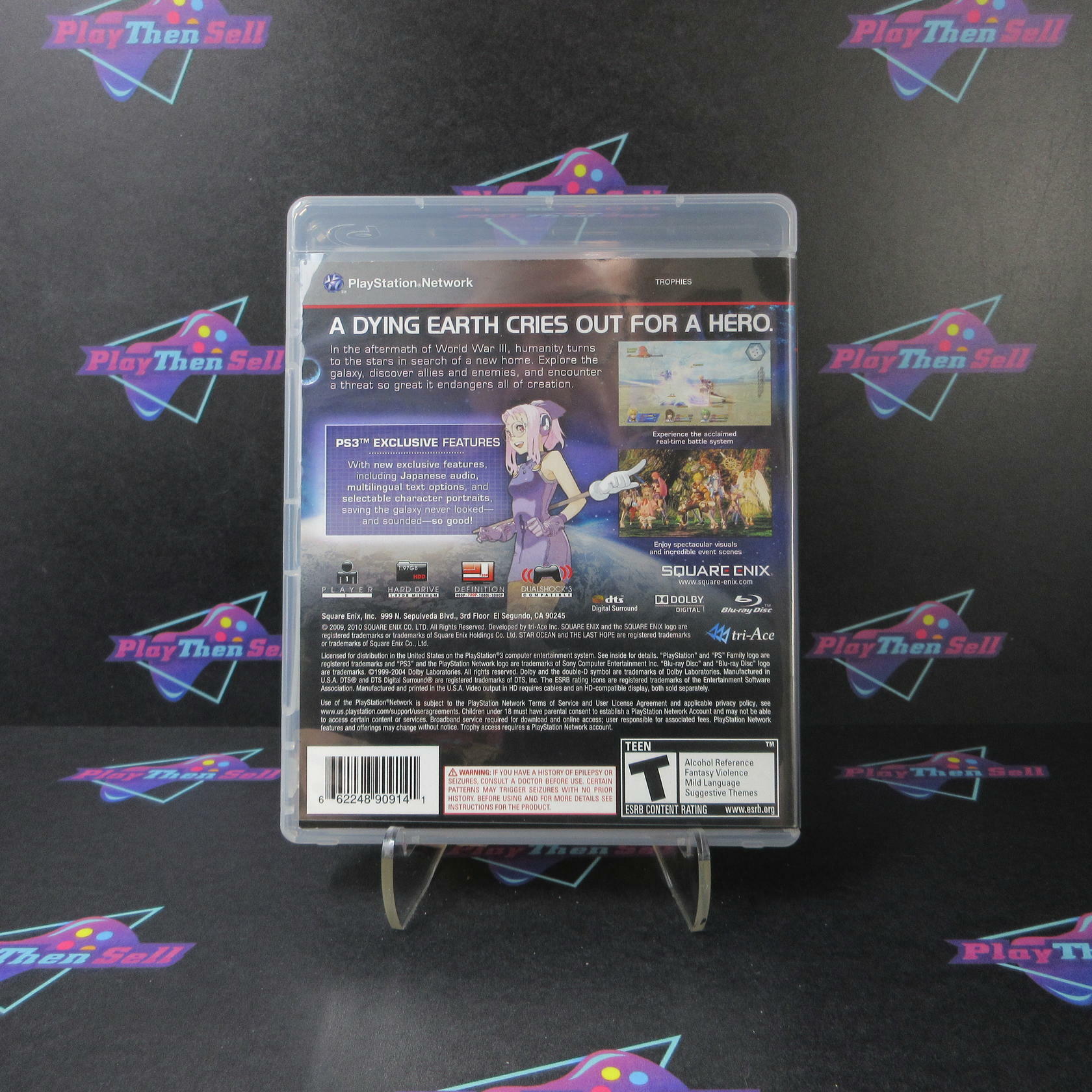 Star Ocean The Last Hope International PS3 PlayStation 3 - Like New