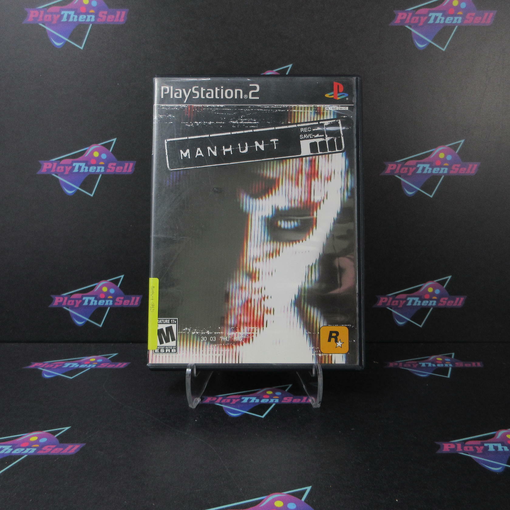 Manhunt PS2 PlayStation 2 AD/NM - Very Good