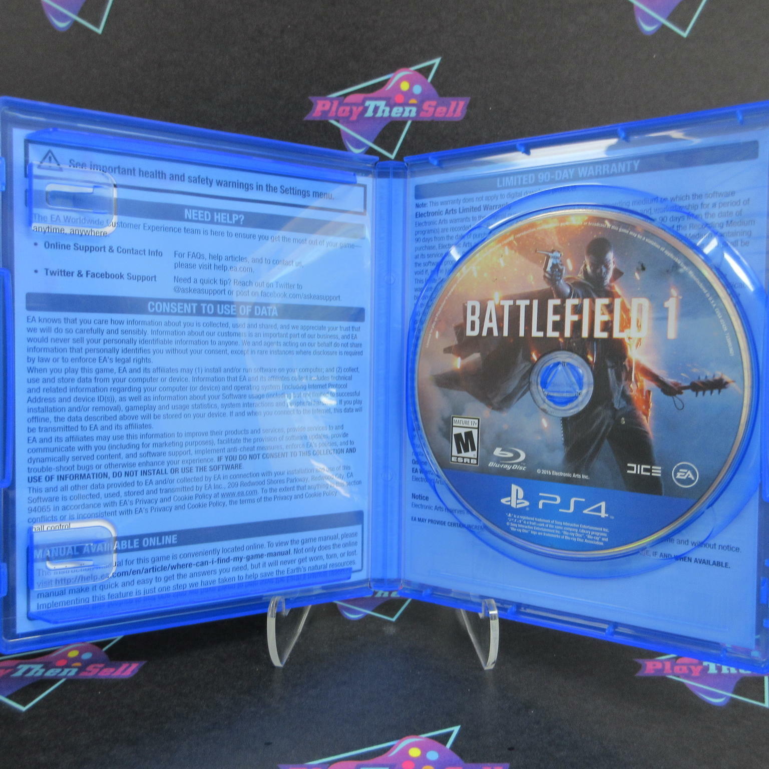 Battlefield 1 PS4 PlayStation 4 - Like New
