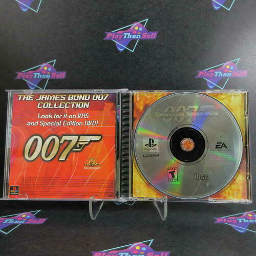 Tomorrow Never Dies 007 PS1 PlayStation 1 Black Label - Like New