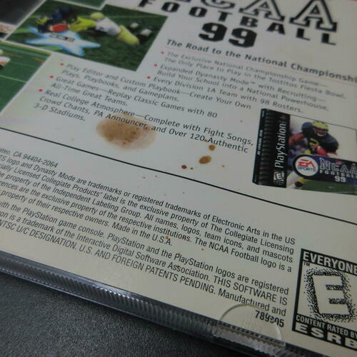 NASCAR 99 PS1 PlayStation 1 MD Complete CIB - Very Good