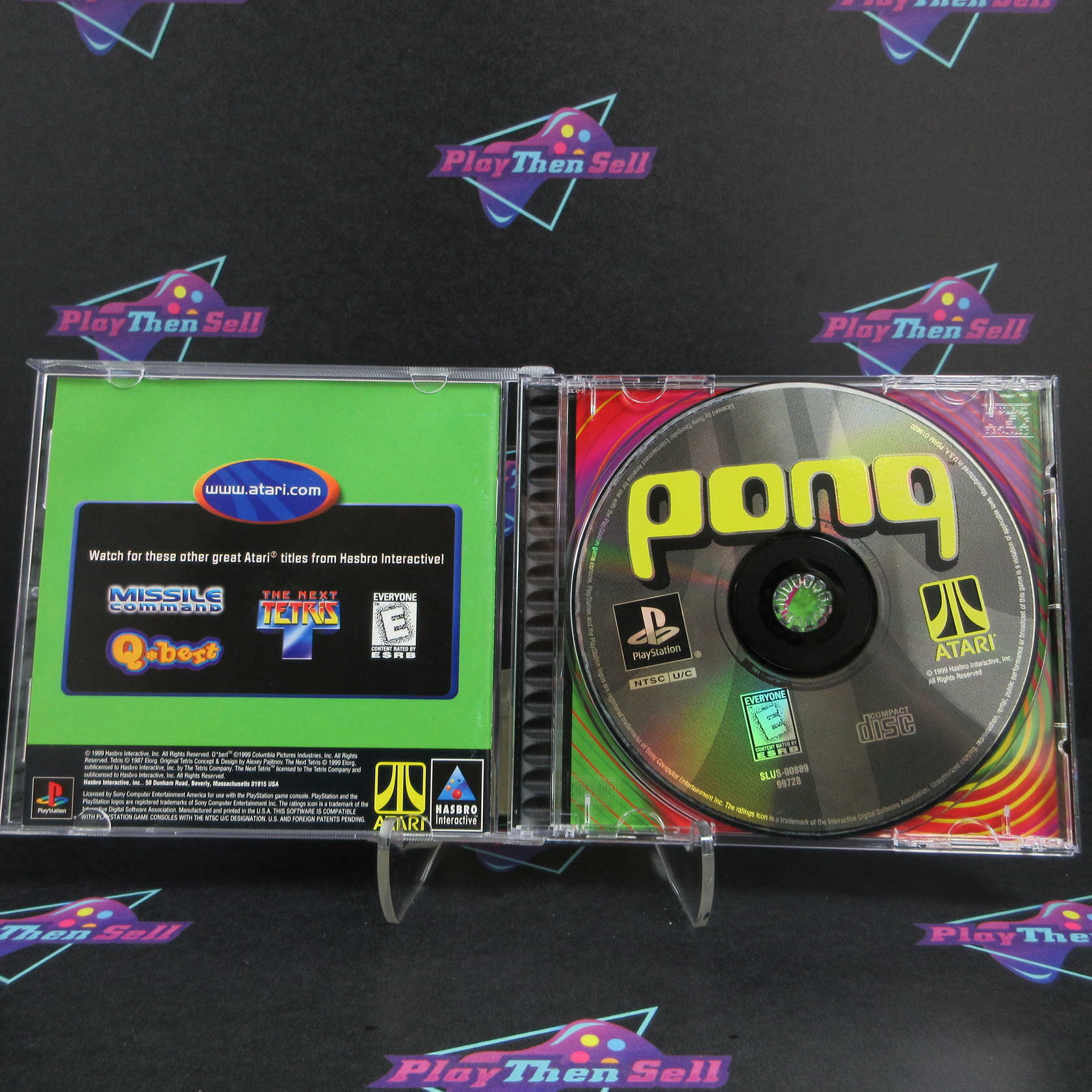 Pong The Next Level PS1 PlayStation 1 - Like New