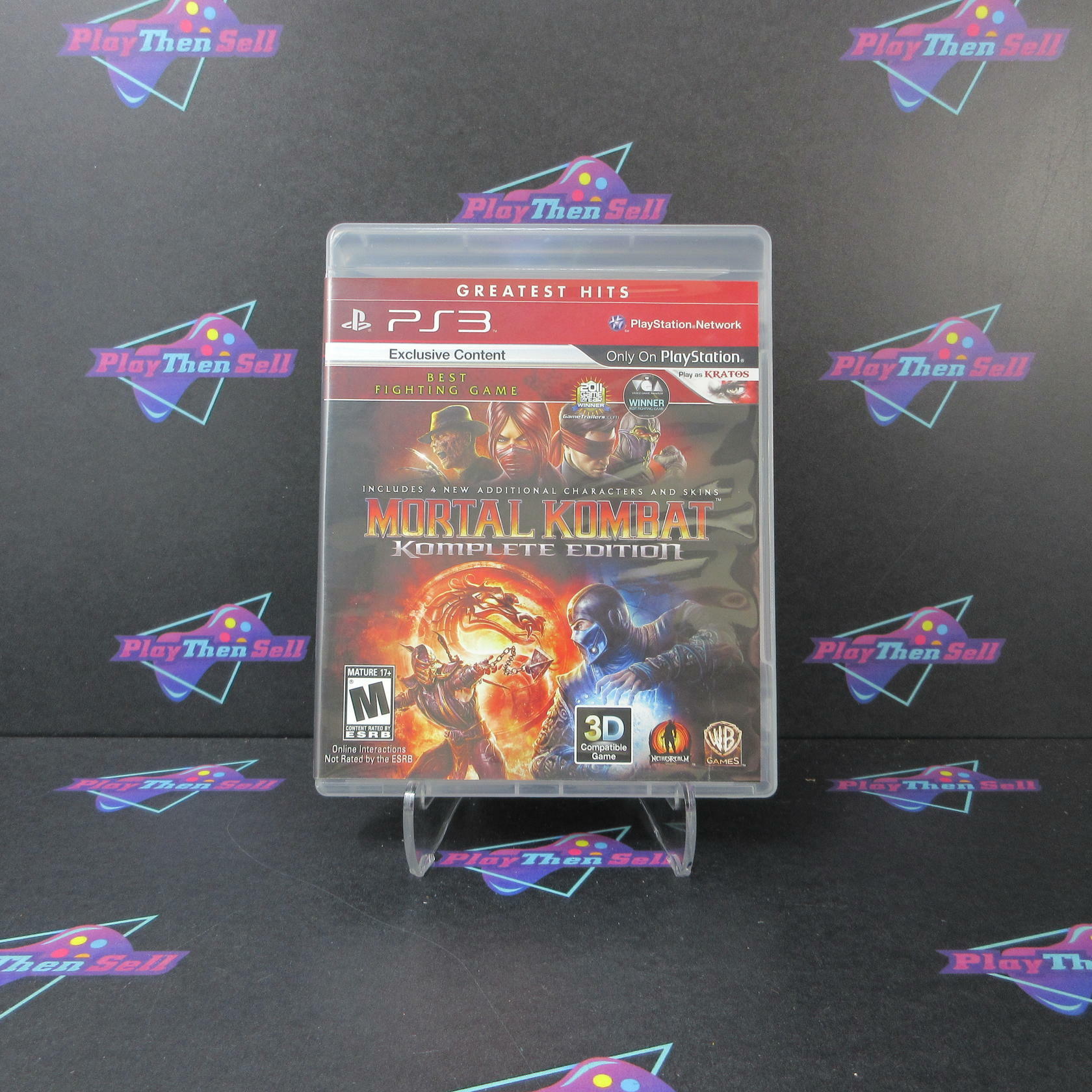 Mortal Kombat Komplete Edition GH PS3 PlayStation 3 MD Complete CIB - Very Good