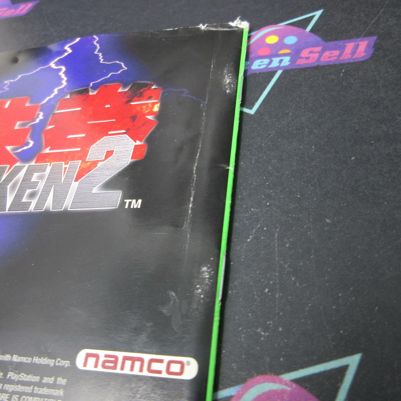 Tekken 2 GH + Reg Card PS1 PlayStation 1 MD Complete CIB - Very Good