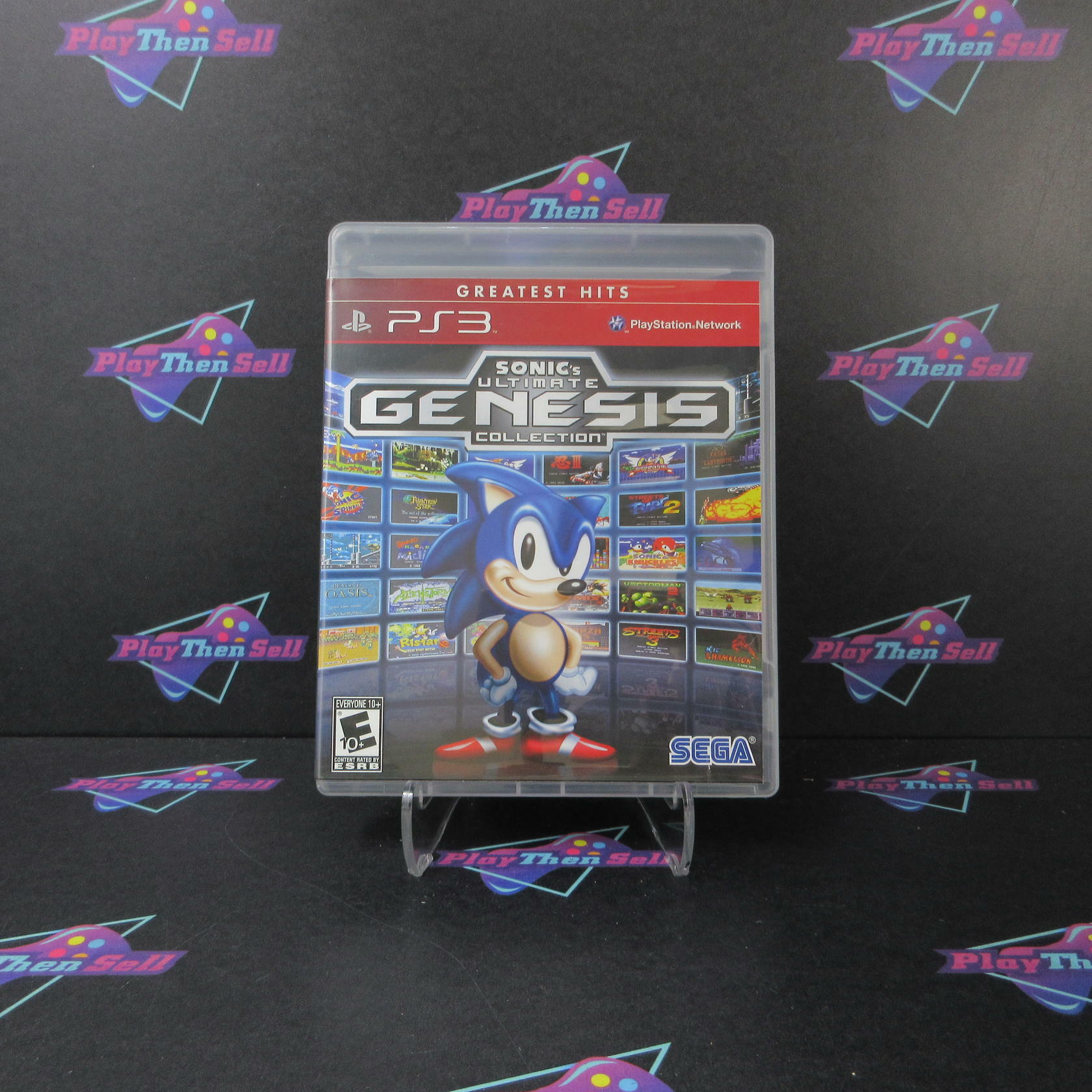 Sonic's Ultimate Genesis Collection GH PS3 PlayStation 3 AD Complete CIB - Very Good