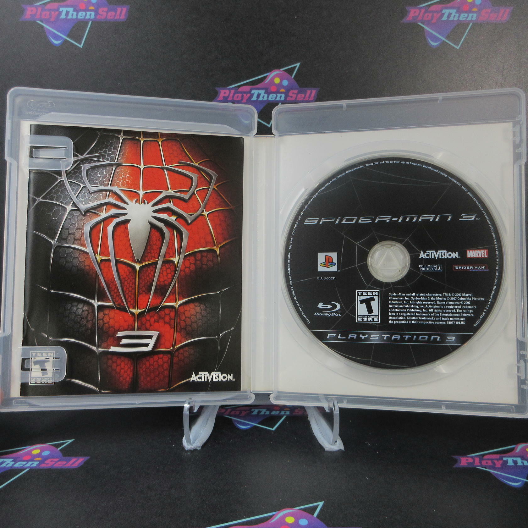 Spider-Man 3 PS3 PlayStation 3 AD Complete CIB - Very Good