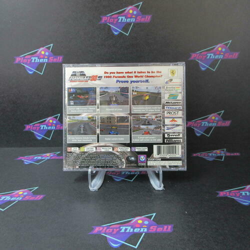 Formula 1 98 PS1 PlayStation 1 MD Complete CIB - Very Good